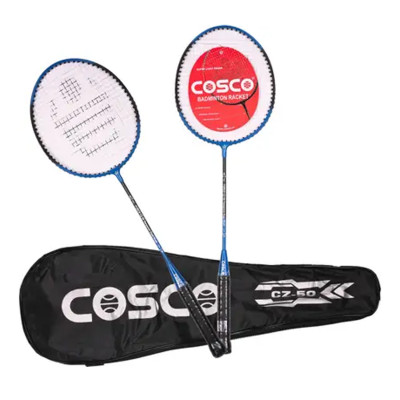 COSCO Racket CZ 50 (Pack of 2, Blue)