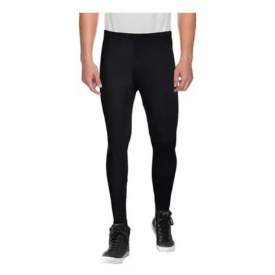FORVO Full Length Tight Compression Gym Fitness wear(Black)