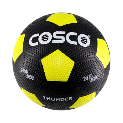 COSCO Thunder Football (Pack of 1, Black, Yellow)
