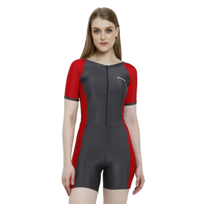 Swimming Costume For Kids Girls Boys (Red)