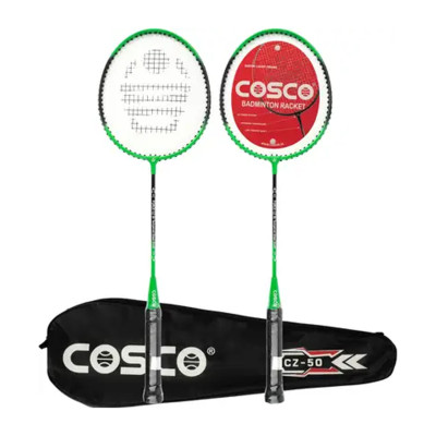 COSCO Racket CZ 50 (Pack of 2, Green)